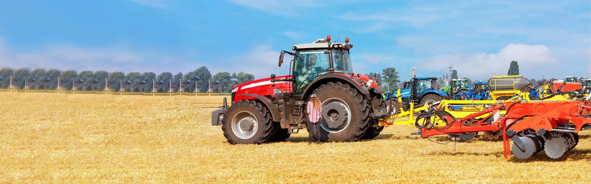 Farm -Traktor -Anhänge