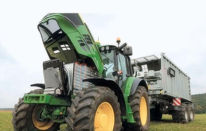 Der Anstieg des neuen Energietraktors neuer Energie