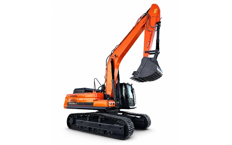 Der ultimative Hartgesteinsbrecher für Minen! Der 35,6-Tonnen-Bagger DX370PC-9 ist die perfekte Lösung für alle Arten von Problemen beim „Ausgraben toter Maschinen“.