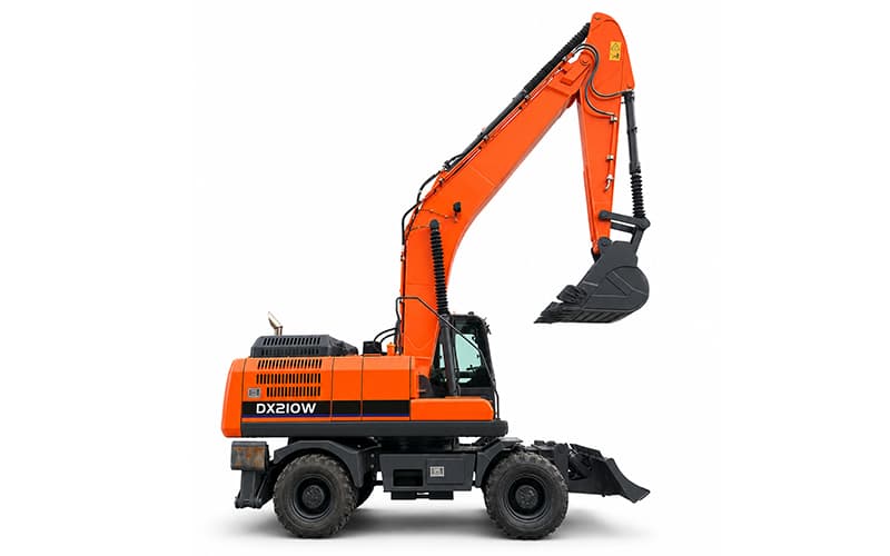 EW210-D 20,1 Tonnen Mobilbagger